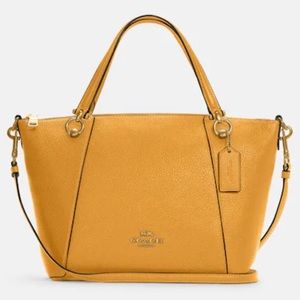 EUC Coach Kacey Satchel with Cross Body Strap